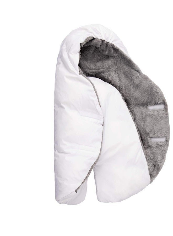 7 A.M. 7AM Enfant Nido Baby Wrap - Multifunctional Car Seat Cover for Baby Boy & Girl, Winter Stroller & Car Seat Swaddle Blankets for Babies, Micro-Fleece & Plush Lined (Small) - Image 2